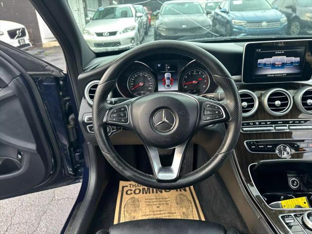 used 2018 Mercedes-Benz C-Class car, priced at $13,999