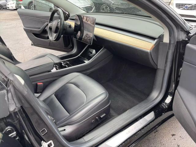 used 2018 Tesla Model 3 car, priced at $19,499