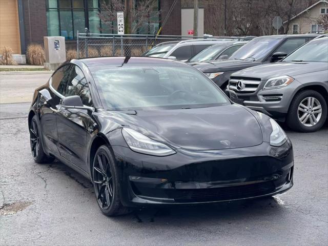 used 2018 Tesla Model 3 car, priced at $19,499