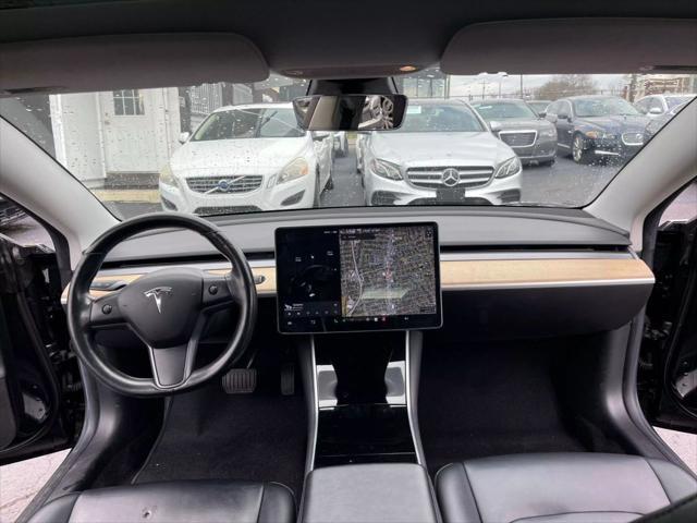 used 2018 Tesla Model 3 car, priced at $19,499