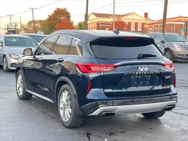 used 2019 INFINITI QX50 car, priced at $13,999