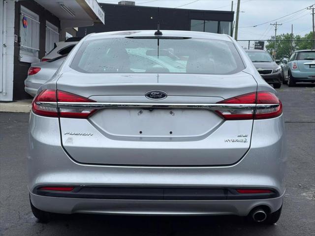 used 2018 Ford Fusion Hybrid car, priced at $8,499