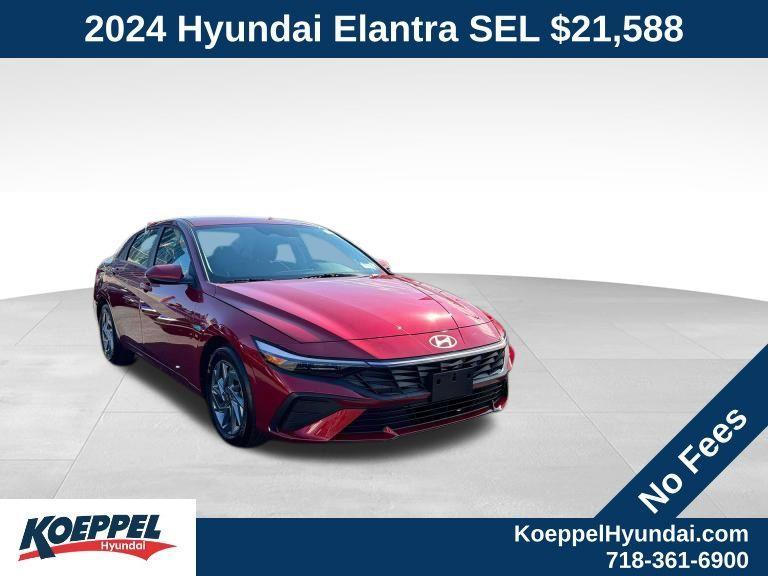 used 2024 Hyundai Elantra car, priced at $21,588