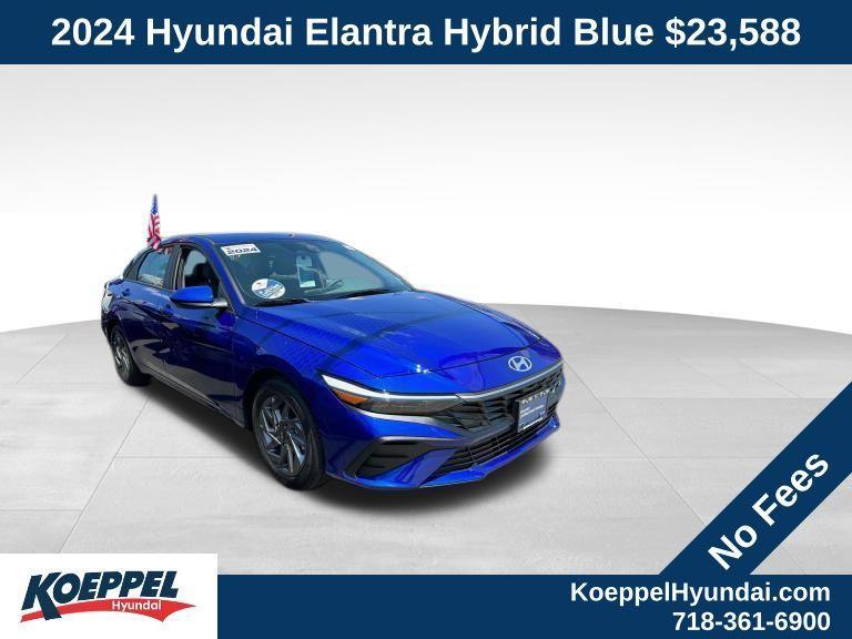 used 2024 Hyundai Elantra HEV car, priced at $23,588