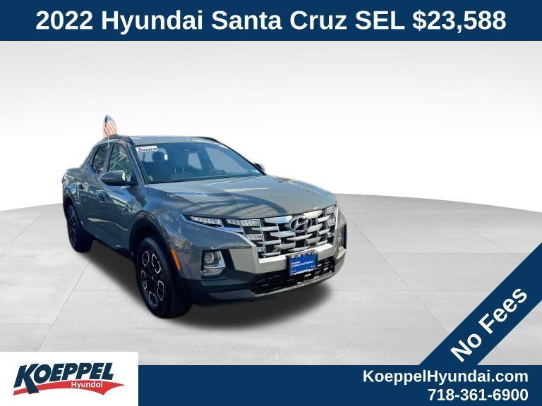 used 2022 Hyundai Santa Cruz car, priced at $23,588