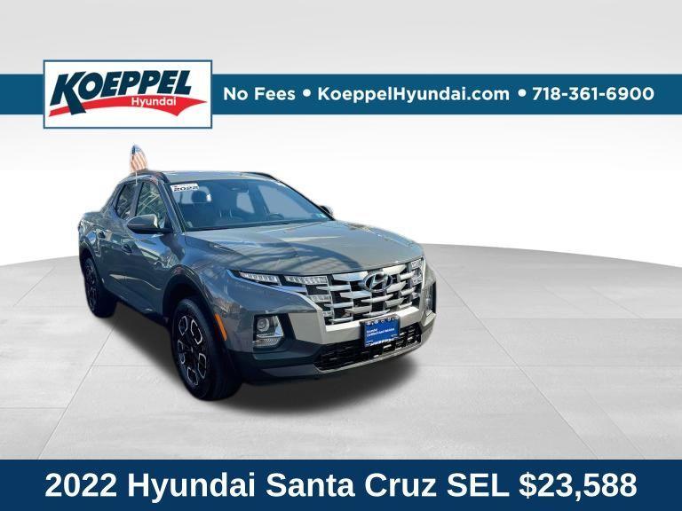 used 2022 Hyundai Santa Cruz car, priced at $23,588