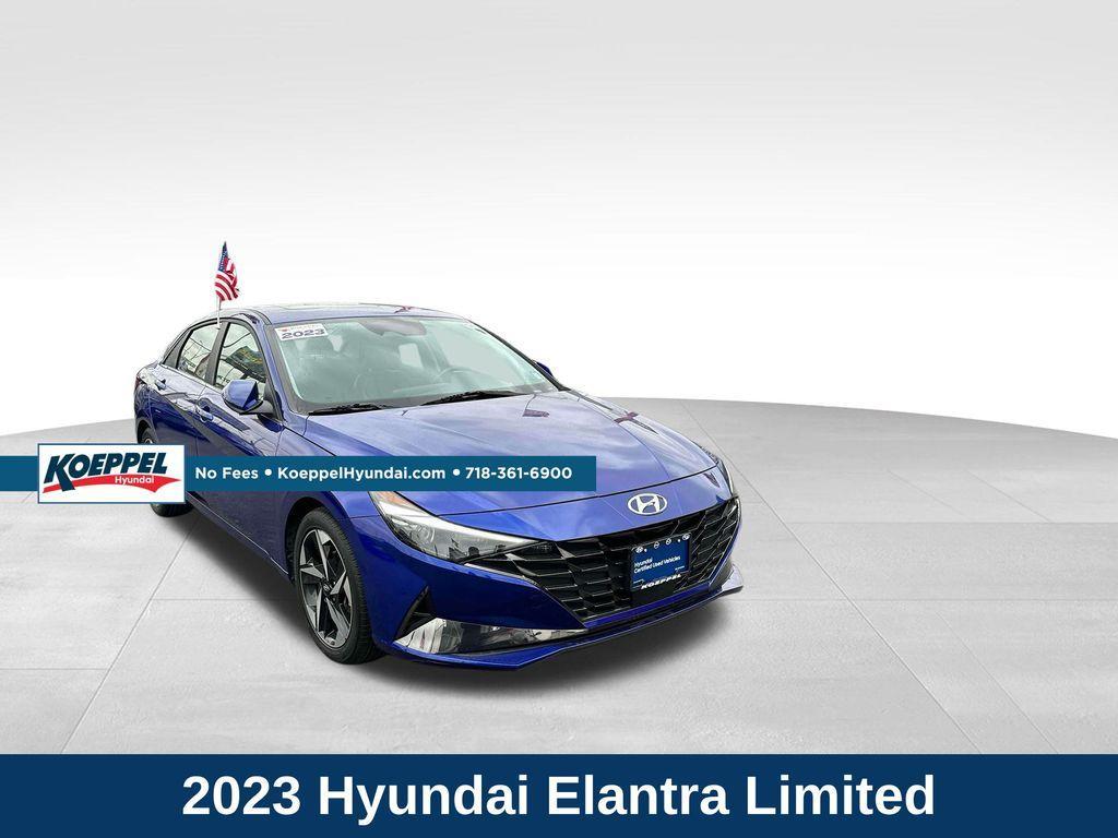 used 2023 Hyundai Elantra car, priced at $20,000