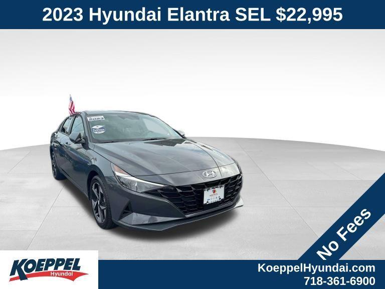 used 2023 Hyundai Elantra car, priced at $22,995