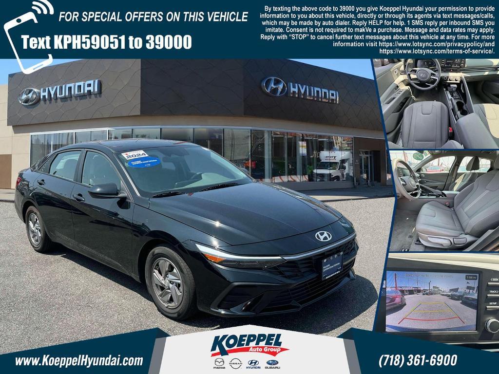 used 2024 Hyundai Elantra car, priced at $18,588
