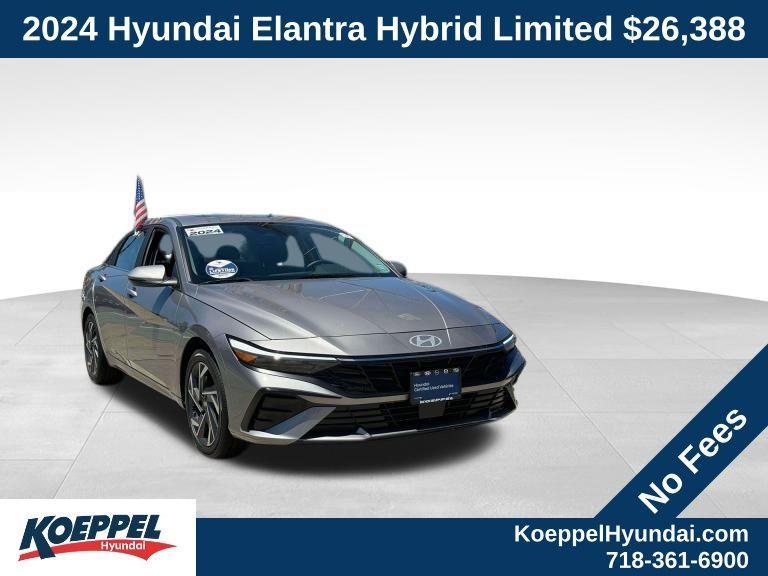 used 2024 Hyundai Elantra HEV car, priced at $26,388