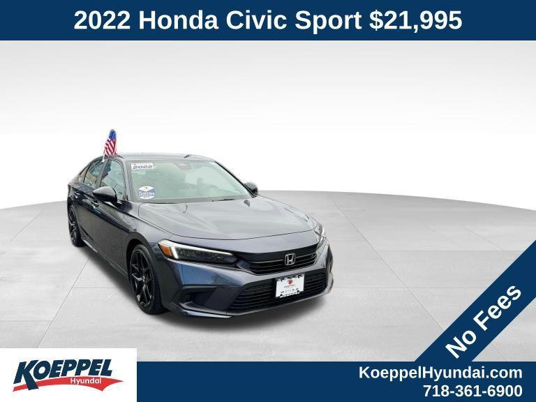 used 2022 Honda Civic car, priced at $21,995