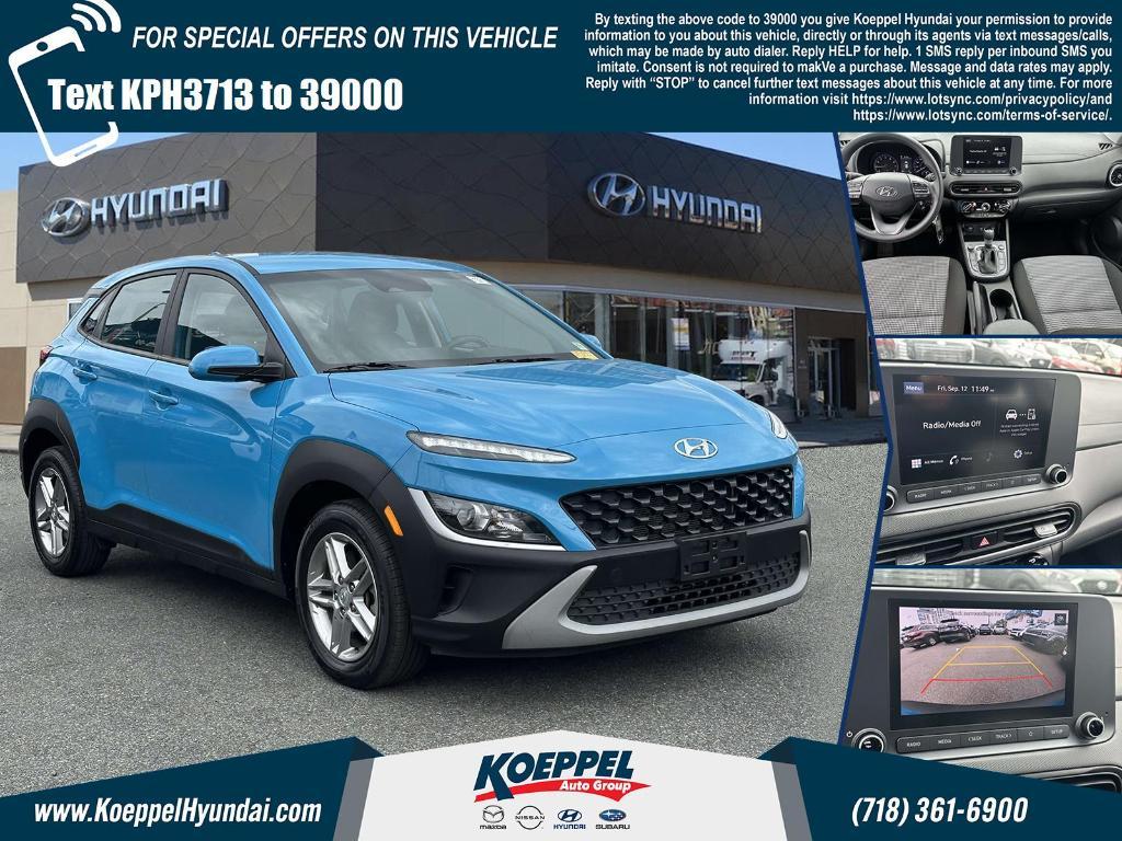 used 2023 Hyundai Kona car, priced at $19,000