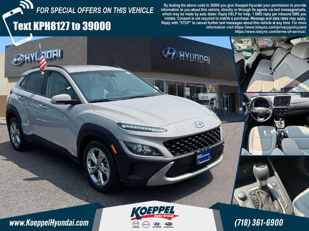 used 2023 Hyundai Kona car, priced at $19,500
