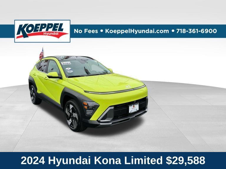 used 2024 Hyundai Kona car, priced at $29,588