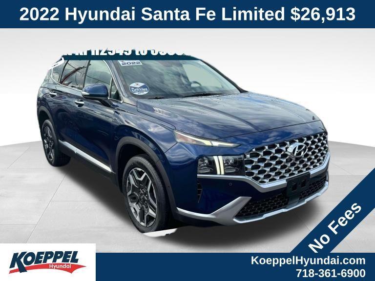 used 2022 Hyundai Santa Fe car, priced at $26,913