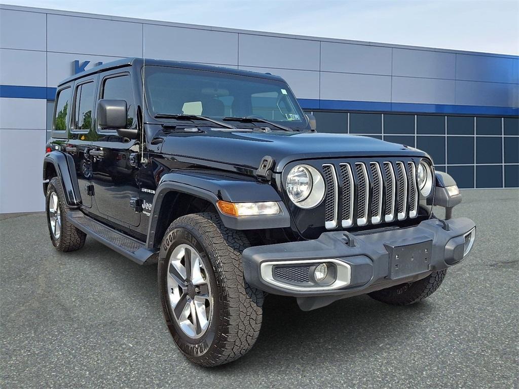 used 2020 Jeep Wrangler Unlimited car, priced at $28,384