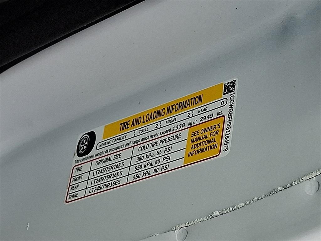 new 2025 Chevrolet Express 2500 car, priced at $46,795