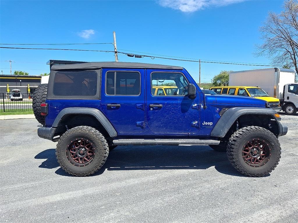 used 2018 Jeep Wrangler Unlimited car, priced at $21,982