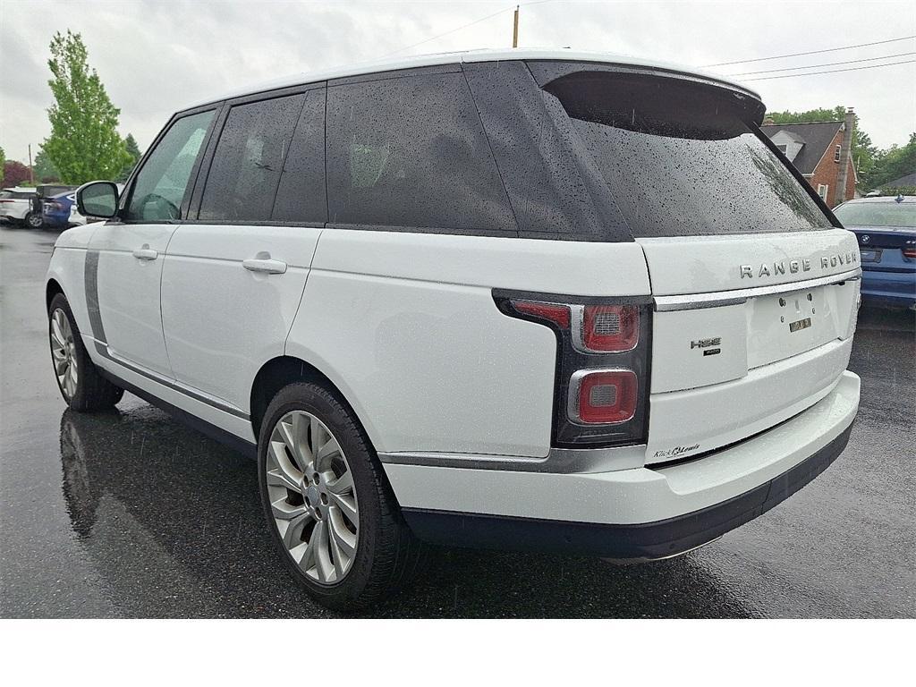 used 2021 Land Rover Range Rover car, priced at $45,000