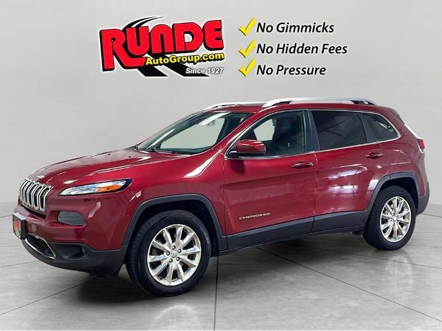 used 2017 Jeep Cherokee car, priced at $15,971
