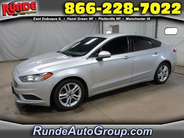 used 2018 Ford Fusion Hybrid car, priced at $14,496
