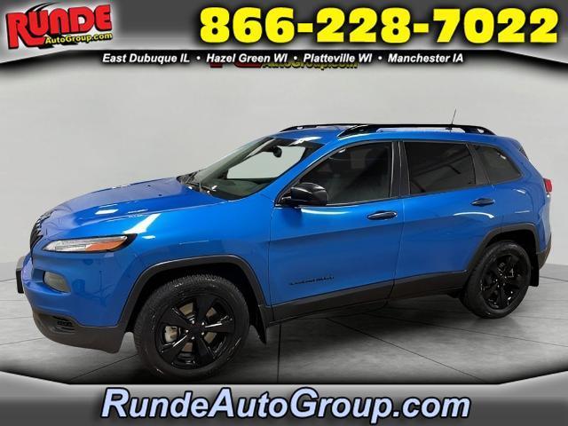 used 2017 Jeep Cherokee car, priced at $16,772