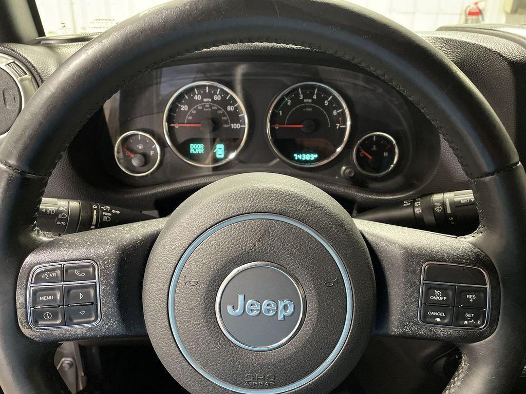 used 2016 Jeep Wrangler Unlimited car, priced at $23,488