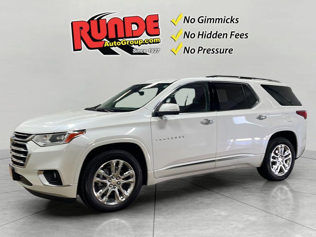 used 2021 Chevrolet Traverse car, priced at $34,980