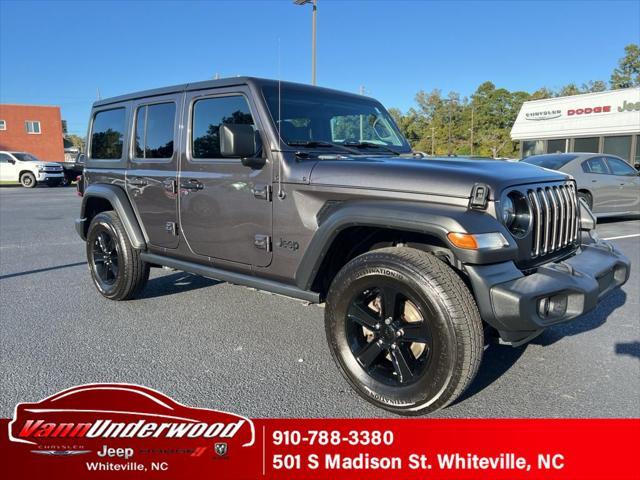 used 2021 Jeep Wrangler Unlimited car, priced at $29,402