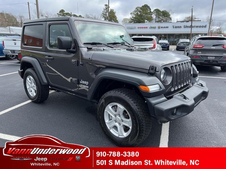 used 2020 Jeep Wrangler car, priced at $29,341