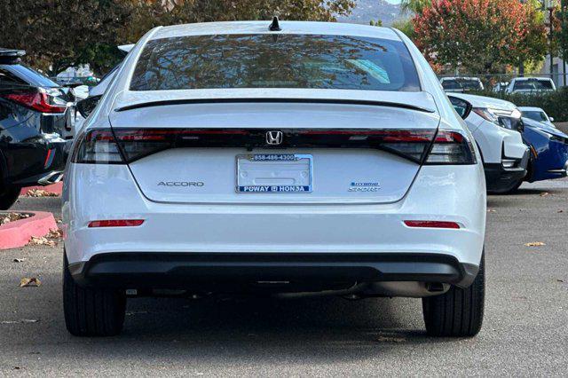 new 2025 Honda Accord Hybrid car, priced at $35,205