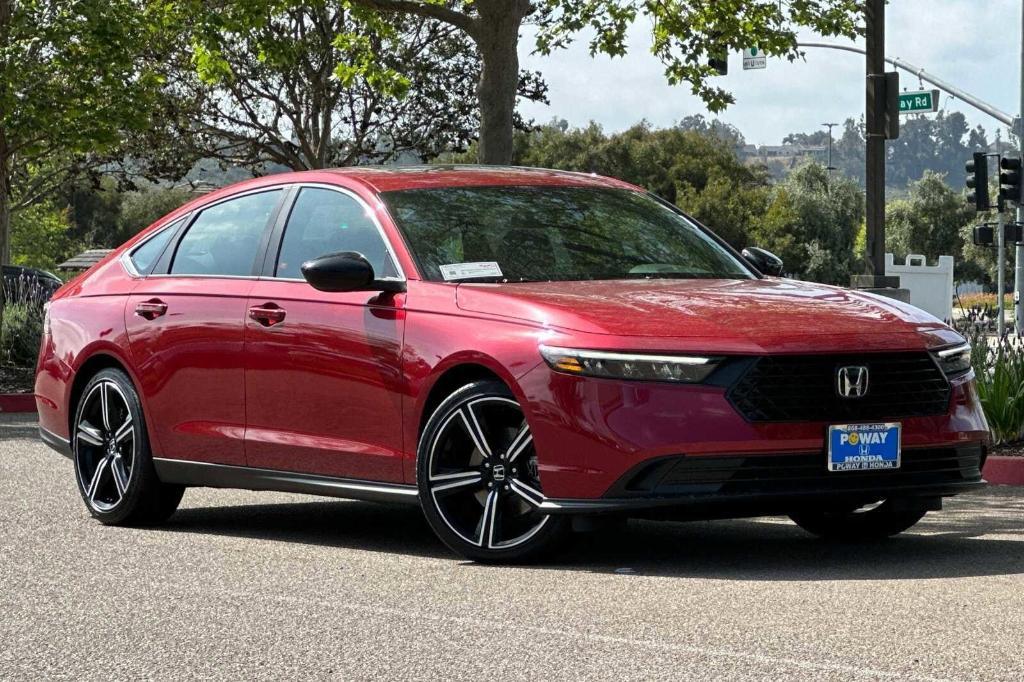 new 2024 Honda Accord Hybrid car, priced at $34,445