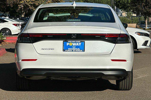 new 2024 Honda Accord car, priced at $29,893