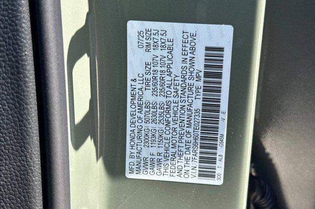 new 2026 Honda CR-V Hybrid car, priced at $40,650