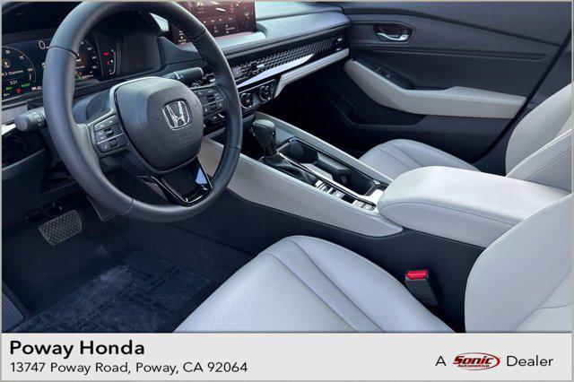 new 2025 Honda Accord Hybrid car, priced at $34,732