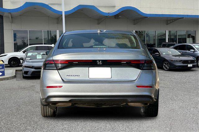 new 2025 Honda Accord car, priced at $29,490