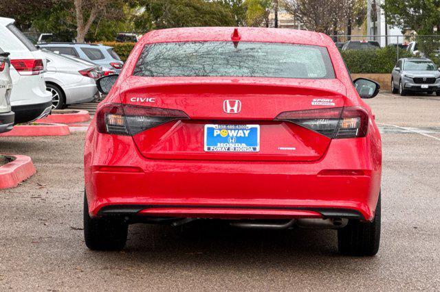 new 2025 Honda Civic Hybrid car, priced at $33,100