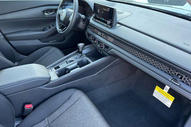 new 2025 Honda Accord car, priced at $29,445