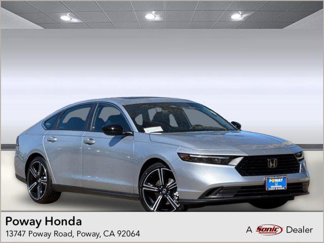 new 2025 Honda Accord Hybrid car, priced at $33,692