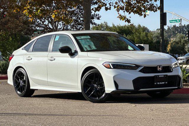 new 2025 Honda Civic Hybrid car, priced at $33,555