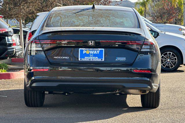 new 2025 Honda Accord Hybrid car, priced at $34,805