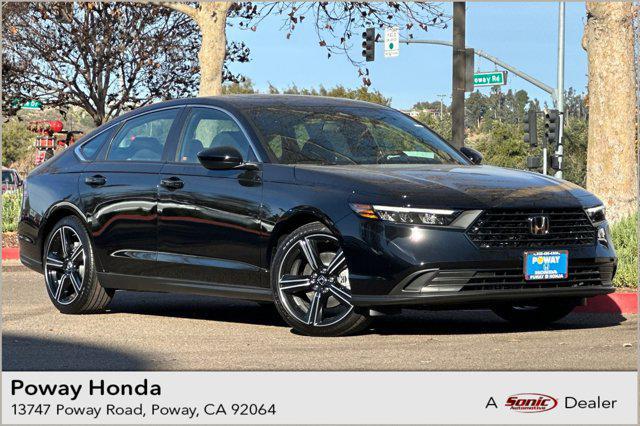 new 2025 Honda Accord Hybrid car, priced at $34,805