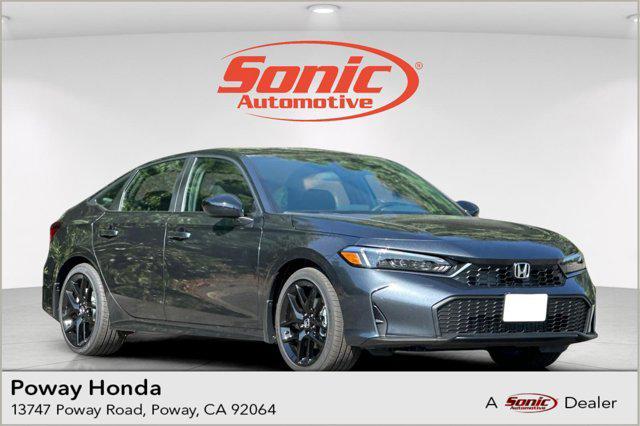 new 2025 Honda Civic Hybrid car, priced at $33,100