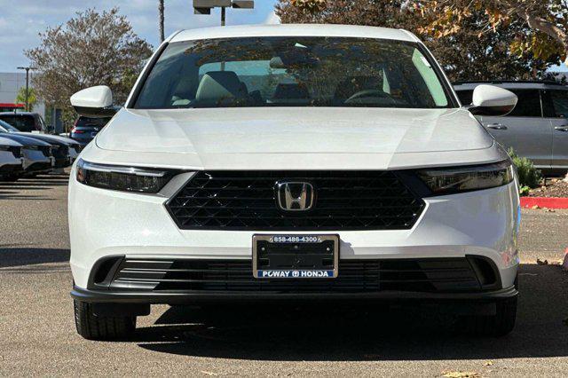 new 2025 Honda Accord car, priced at $29,845