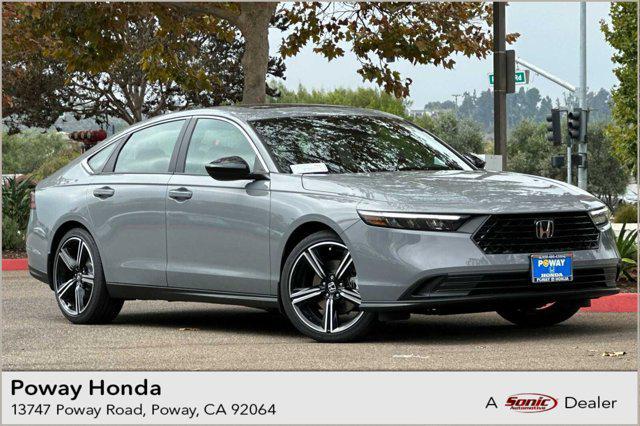 new 2025 Honda Accord Hybrid car, priced at $35,205