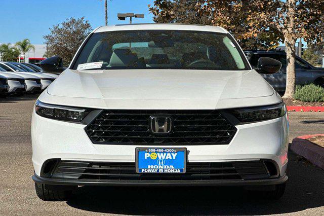 new 2025 Honda Accord car, priced at $32,110