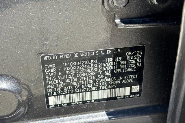 new 2026 Honda HR-V car, priced at $27,650