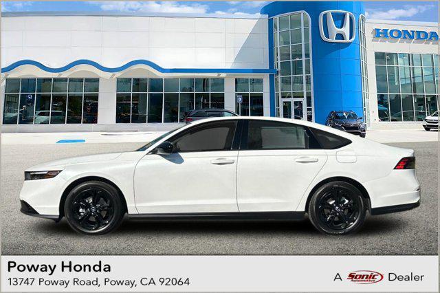 new 2025 Honda Accord car, priced at $30,991