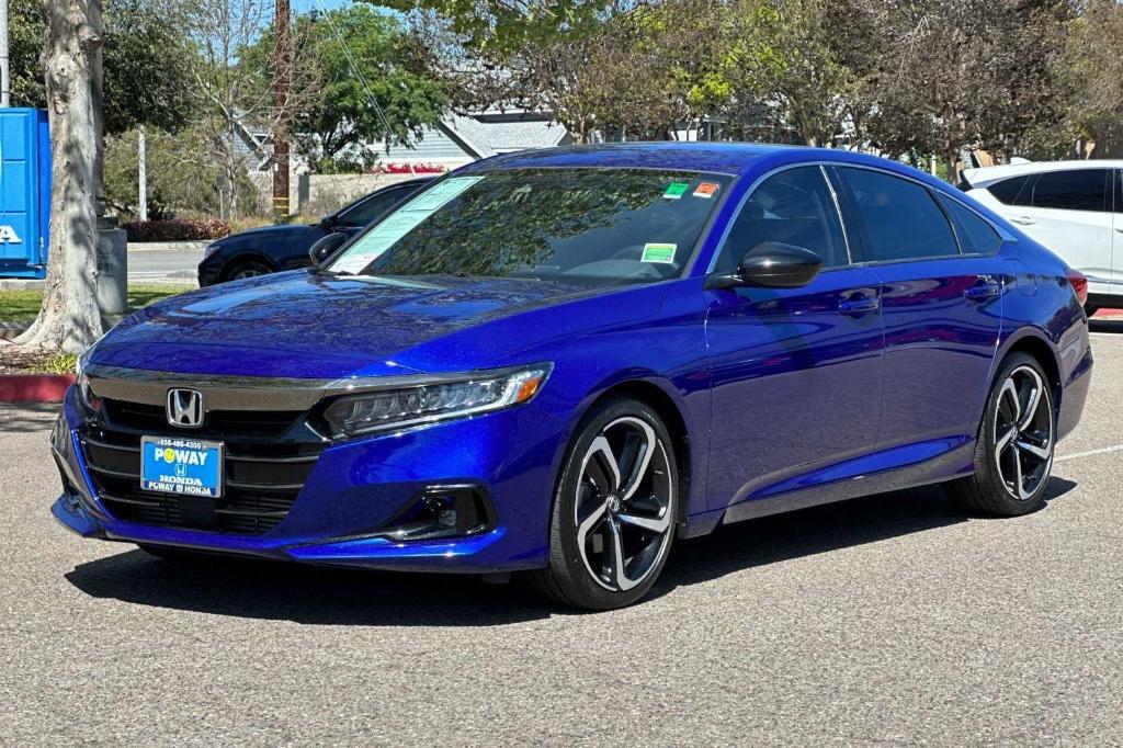 used 2021 Honda Accord car, priced at $23,496