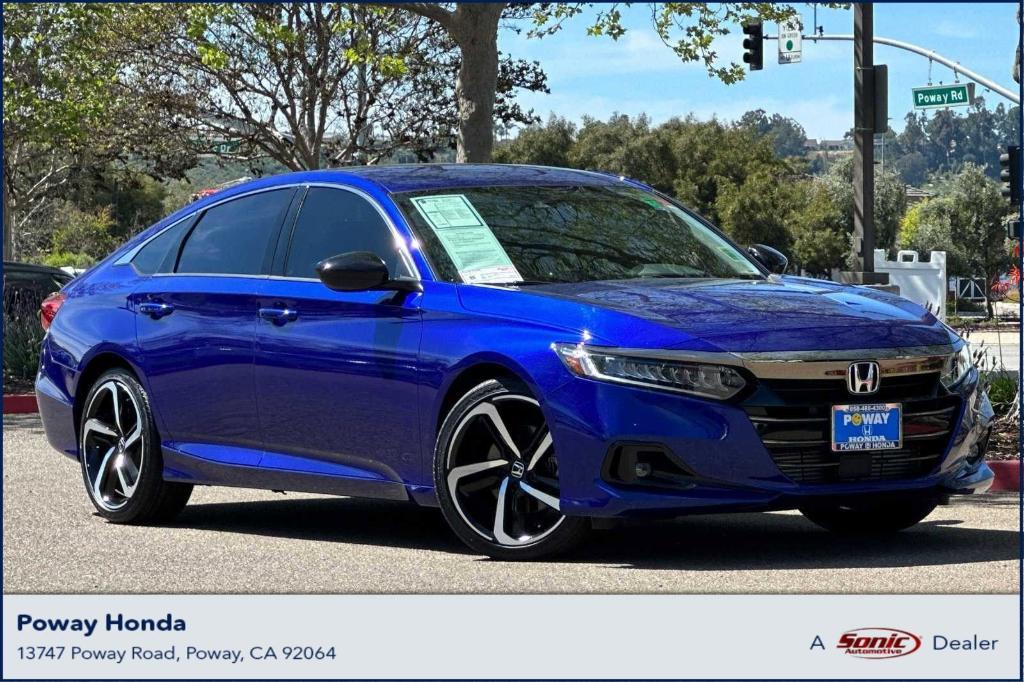 used 2021 Honda Accord car, priced at $25,998
